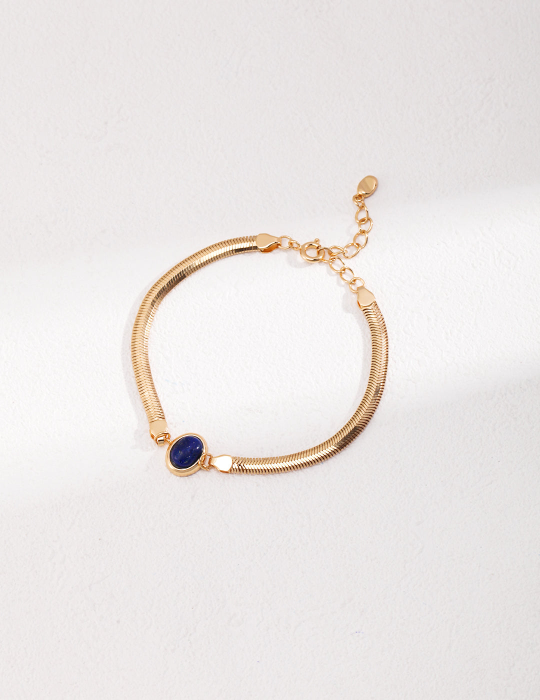 Silver Tigrite/Lazuli Bracelet
